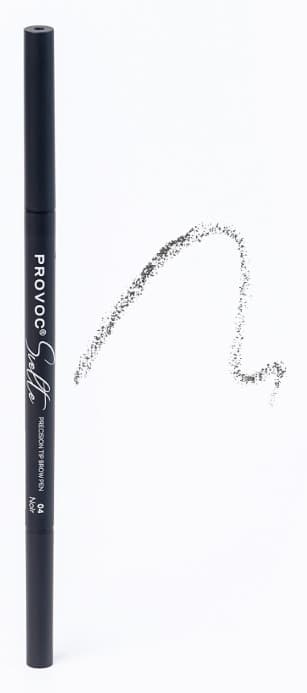 Provoc Ультратонкий карандаш для бровей Svelte Precision Tip Eyebrows Pen 04 NOIR черный
