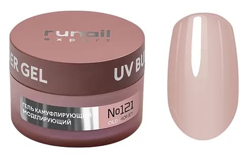 Runail Expert Гель моделирующий UV BUILDER GEL №121, 50г банка "Лаконичность" 