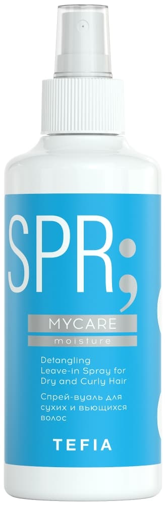 TEFIA MYCARE MOISTURE Спрей-вуаль для сухих и вьющихся волос 250мл