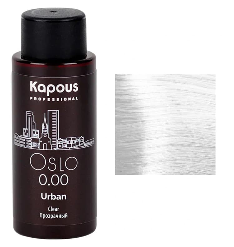 Kapous Urban LC 0.00 Осло Полуперманентный жидкий краситель для волос 60 мл