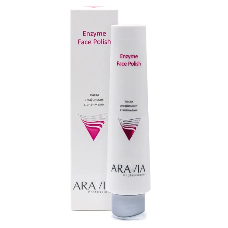 Aravia Паста-эксфолиант для лица с энзимами Enzyme Face Polish, 100мл 