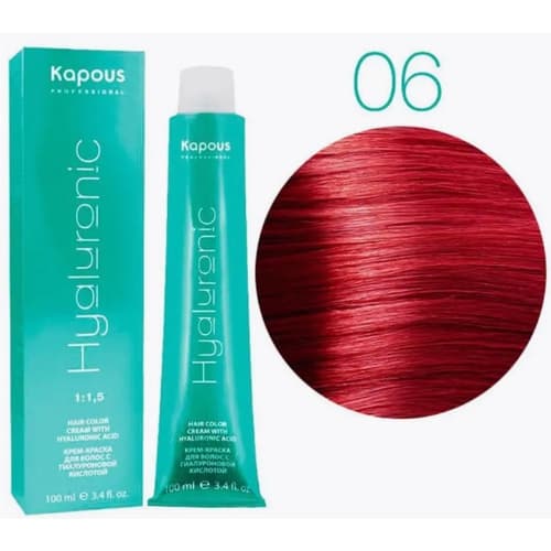 Kapous Hyaluronic 06 Усилитель красный, 100 мл