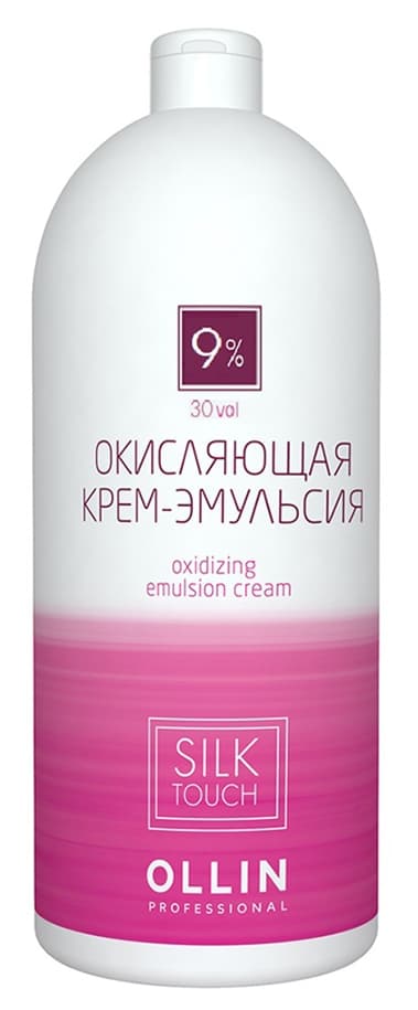 OLLIN silk touch 9% 30vol. Окисляющая крем-эмульсия 1000мл