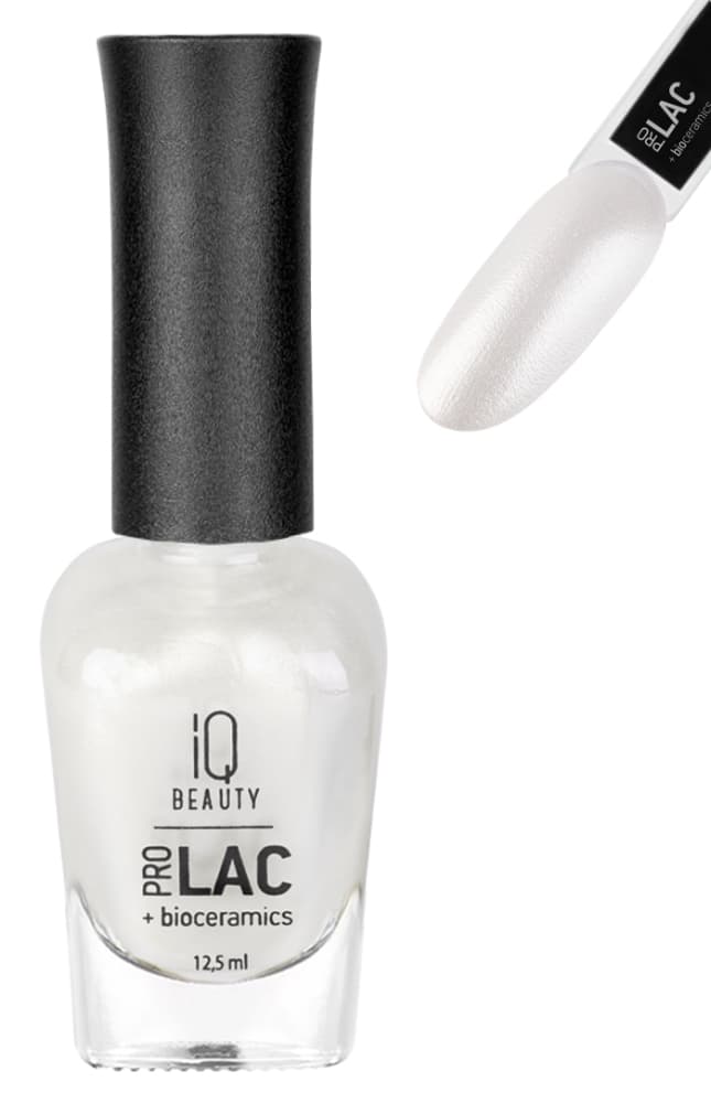 IQ BEAUTY PROLAC Лак для ногтей укрепляющий с биокерамикой 12.5 мл № 086 One and only