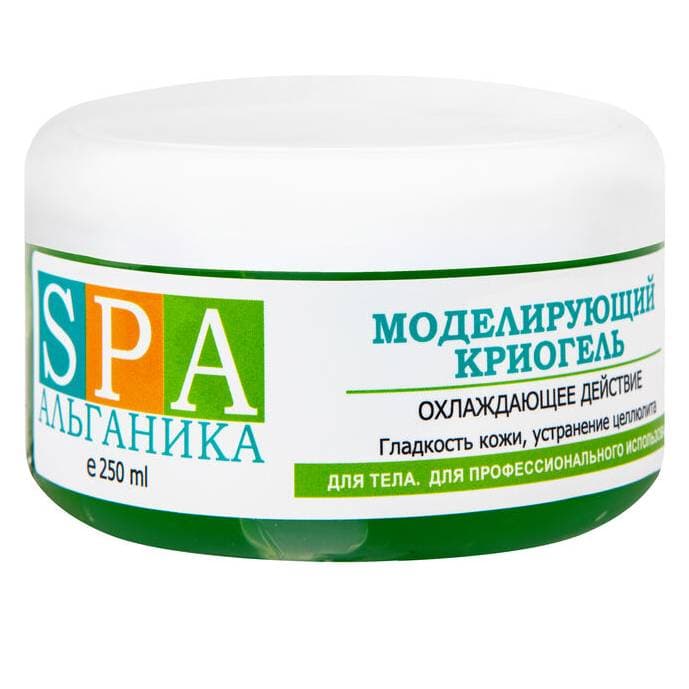 Альганика Моделирующий криогель для тела с экстрактами ламинарии, фукуса и ментола 250 мл