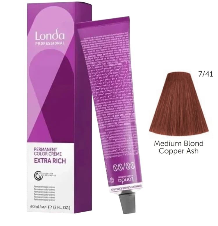 LONDACOLOR 7/41 блонд медно-пепельный
