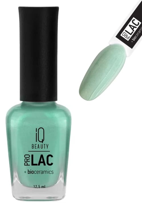IQ BEAUTY PROLAC Лак для ногтей укрепляющий с биокерамикой 12.5 мл №110 Cedar milk