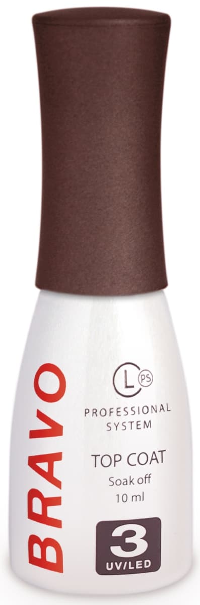 Bravo Верхнее покрытие без липкого слоя SUPER SHINE, 10мл.