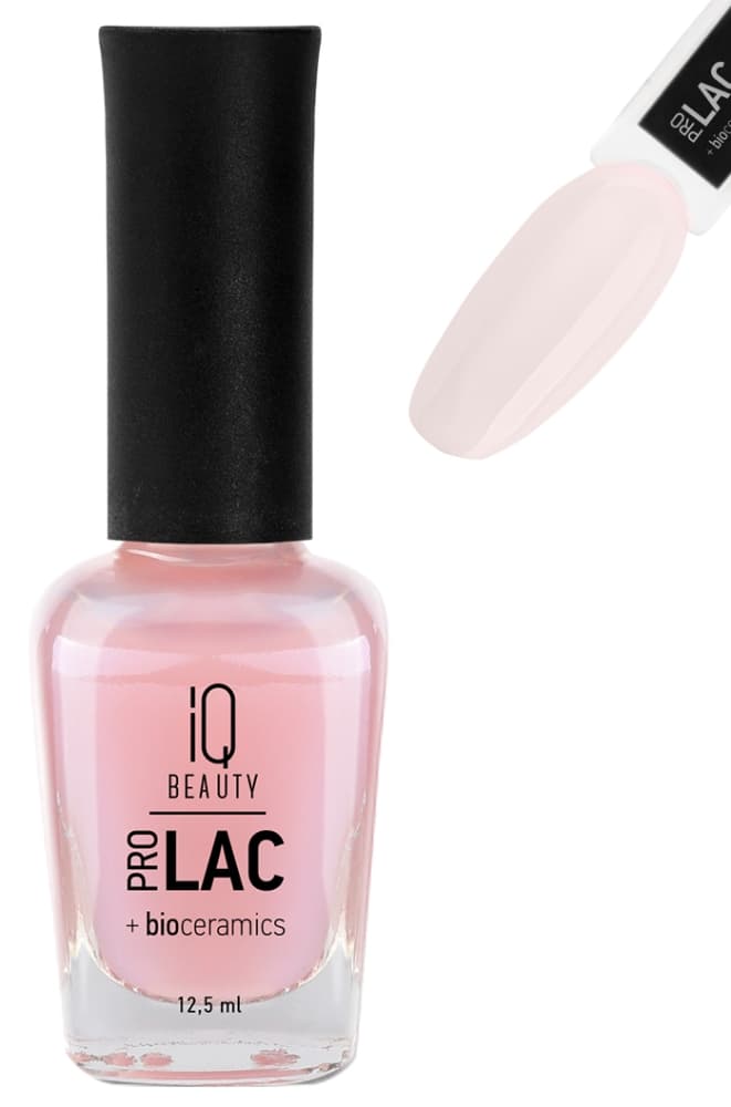 IQ BEAUTY PROLAC Лак для ногтей укрепляющий с биокерамикой 12.5 мл № 003