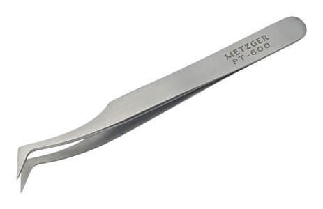 METZGER Пинцет острые углы