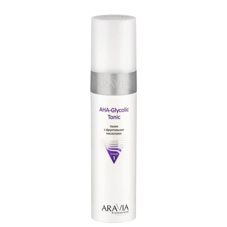 Aravia Тоник с фруктовыми кислотами AHA-Glycolic Tonic, 250 мл