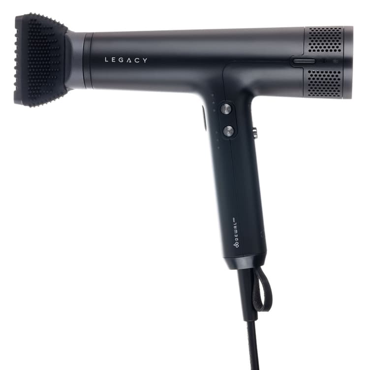 DEWAL Фен PRO LEGACY с ионизацией, черный, с функцией самоочистки , бесщеточный мотор 1700W