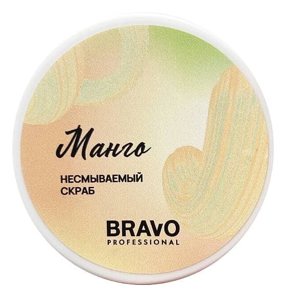Bravo Скраб несмываемый Манго, 15 мл