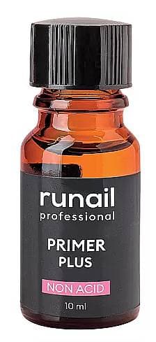 RuNail Праймер PLUS бескислотный , 10 мл (без липкого слоя)