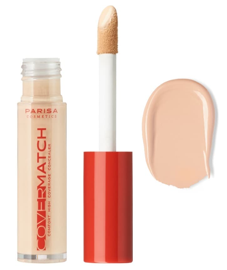 Parisa Консилер для лица с высокой степенью покрытия COVER MATCH PFC-102 (204 натурально-бежевый), 9 мл