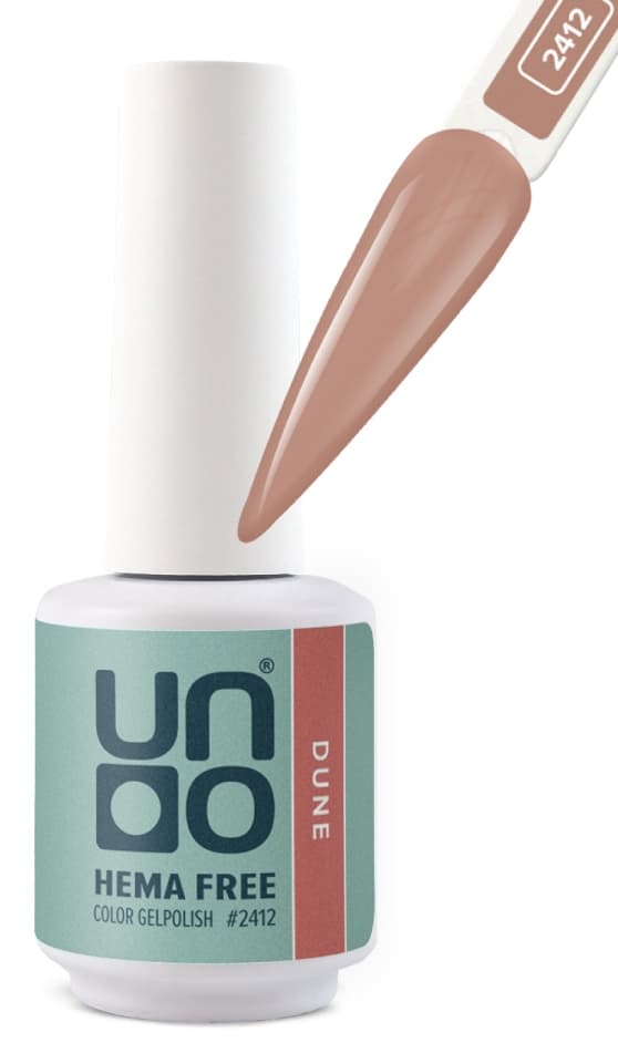 UNO HEMA FREE Гель-лак 2412 Дюна - Dune, 10 г