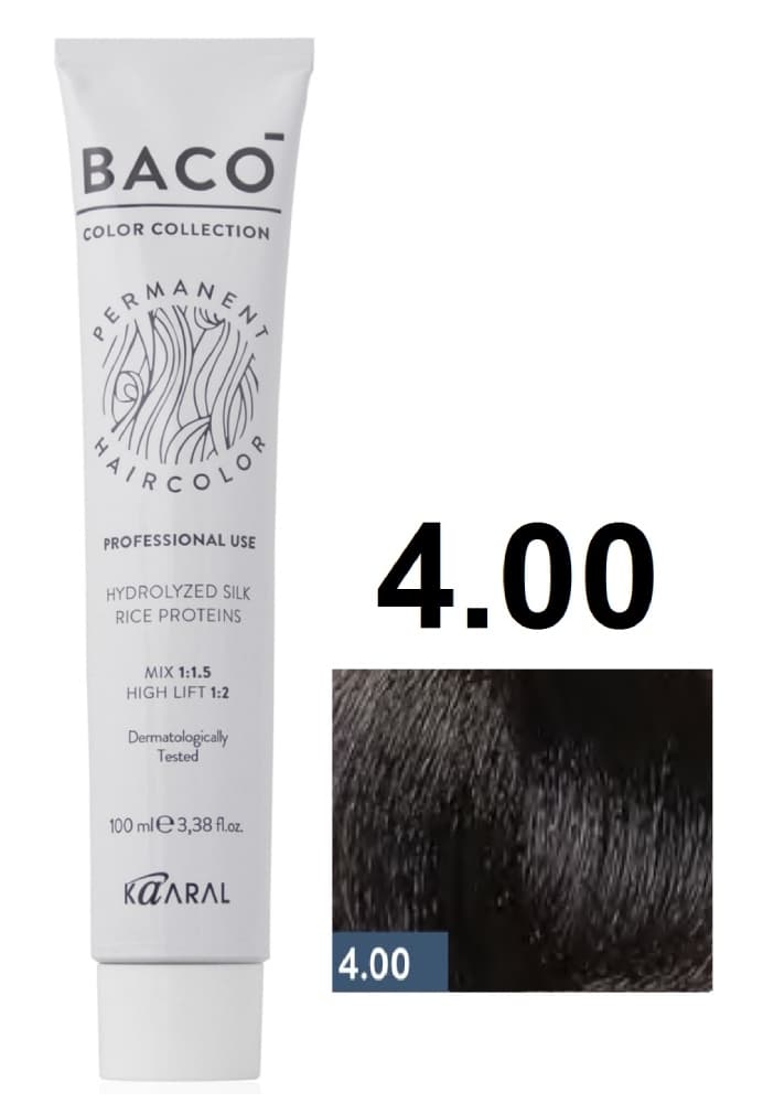 KAARAL Baco color  4.00 каштановый интенсивный 100 мл