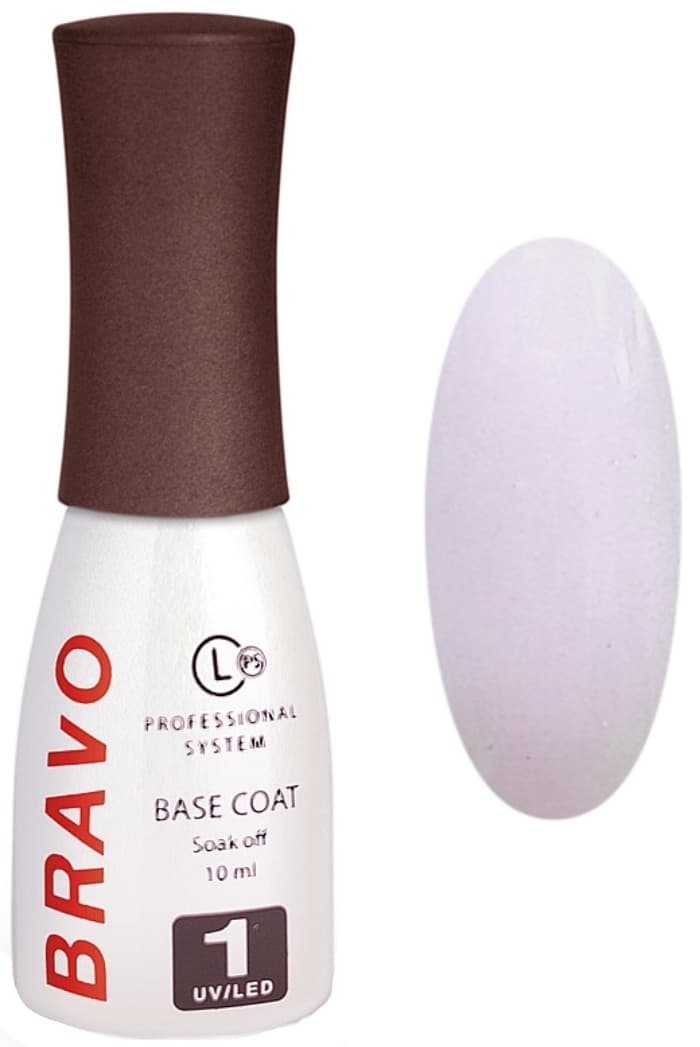Bravo Камуфлирующее базовое покрытие для гель-лака BRAVO 5.4 10мл.