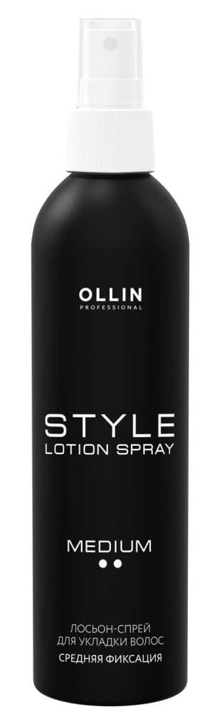 OLLIN STYLE Лосьон-спрей для укладки волос средней фиксации 250мл.