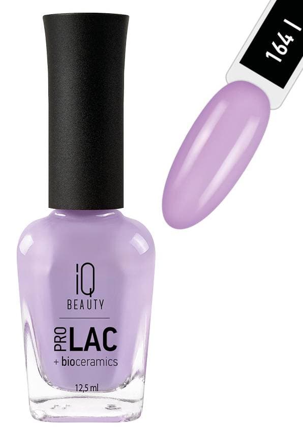 IQ BEAUTY PROLAC Лак для ногтей укрепляющий с биокерамикой 12.5 мл №164 THAW Wisteria