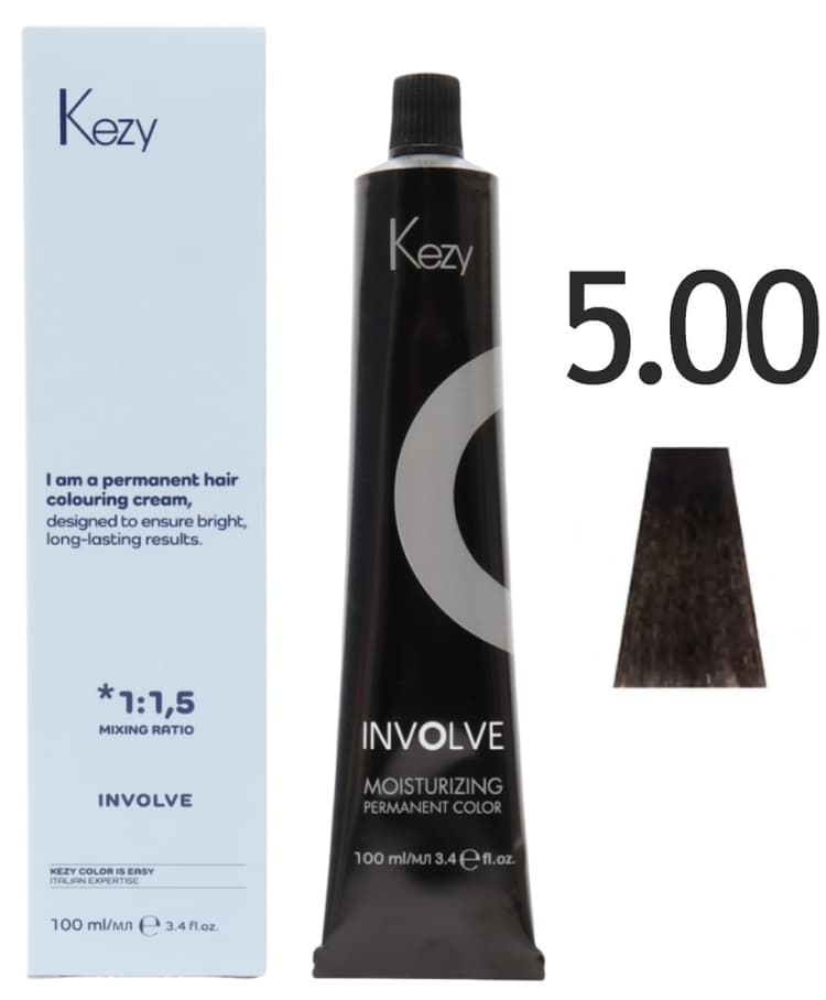 KEZY Involve color 5.00 Светлый каштан интенсивный, 100 мл.