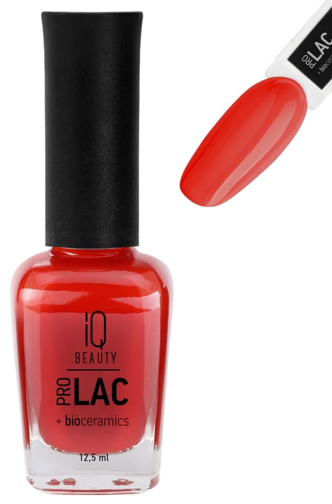 IQ BEAUTY PROLAC Лак для ногтей укрепляющий с биокерамикой 12.5 мл № 021