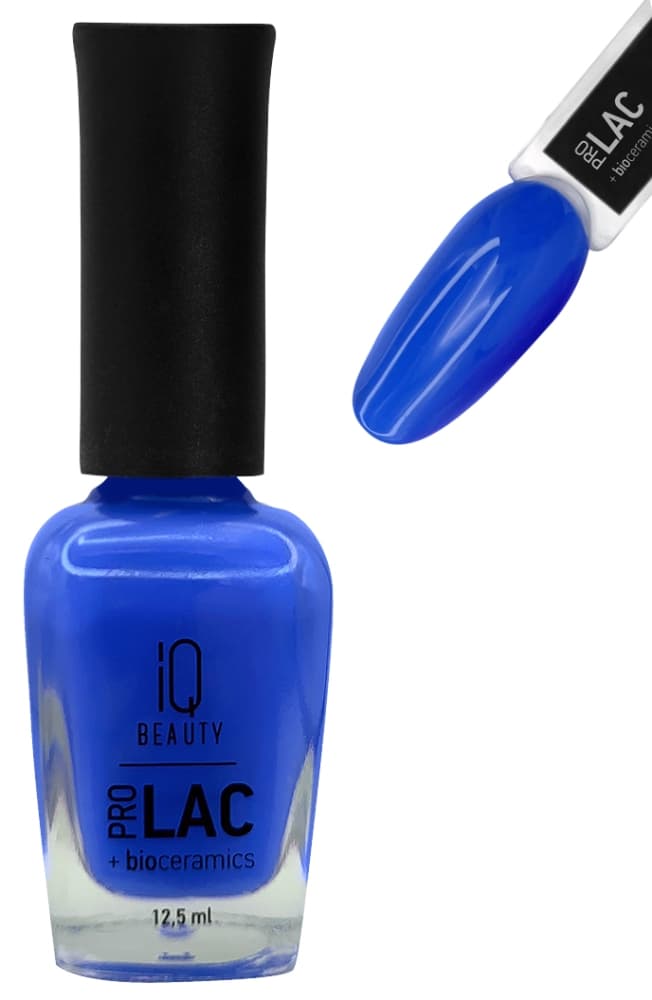 IQ BEAUTY PROLAC Лак для ногтей укрепляющий с биокерамикой 12.5 мл № 037  Freedom feel