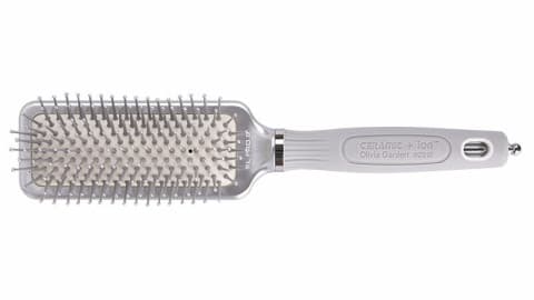 Olivia Garden Щетка керамик+ион, нейлон. зубцы, 9-рядная