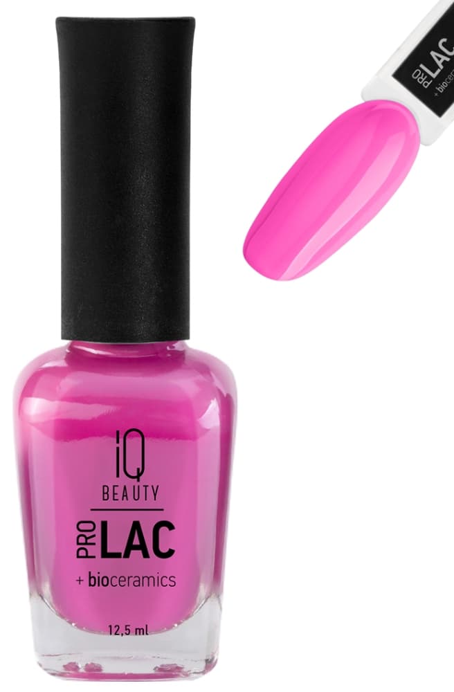 IQ BEAUTY PROLAC Лак для ногтей укрепляющий с биокерамикой 12.5 мл № 019