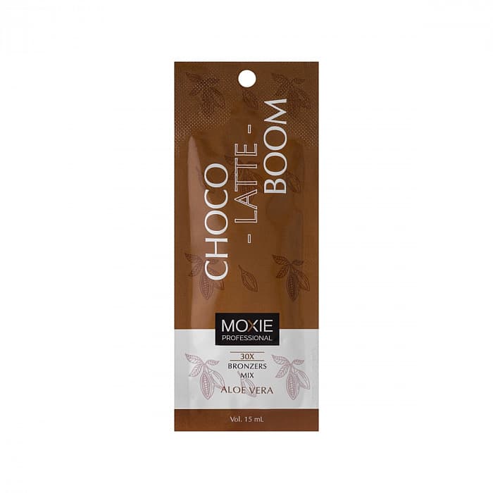 MOXIE CHOCO-LATTE-BOOM Лосьон для загара с 30-ти кратным бронзатором 15 мл