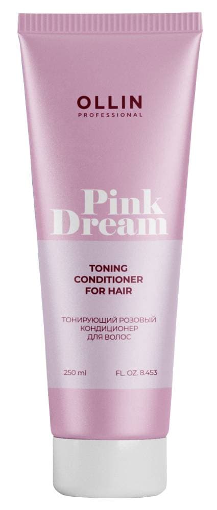 OLLIN PINK DREAM Тонирующий розовый кондиционер 250 мл 