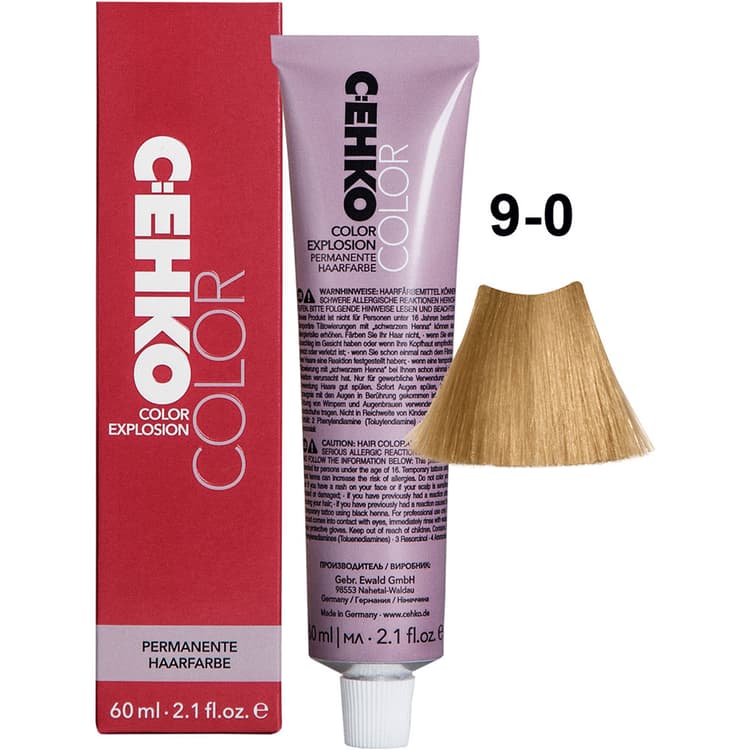 C:EHKO Color Explosion 9/0 Жгучий блондин/Hell-hellblond 60 мл