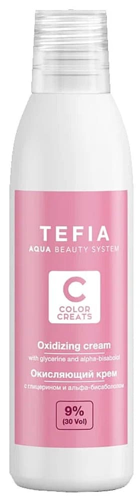Окисляющий крем с глицерином и альфа-бисабололом 9%, 120 мл. TEFIA