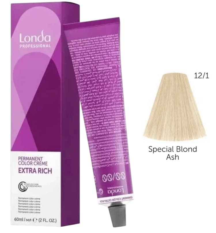 LONDACOLOR 12/1 специальный блонд пепельный