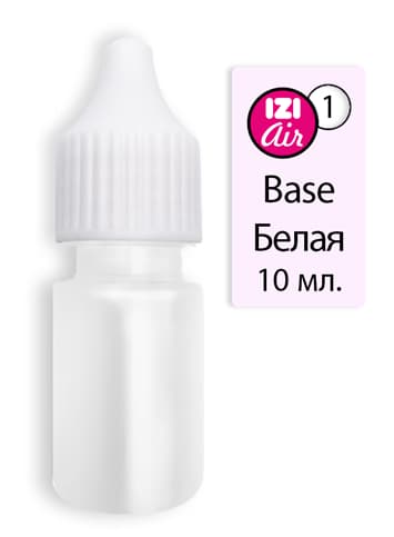 IZI AIR Краска акриловая на водной основе, Base 01 Белая, 10мл