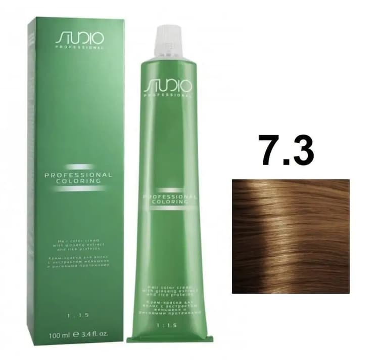 KAPOUS Studio S 7.3 золотой блонд 100 мл