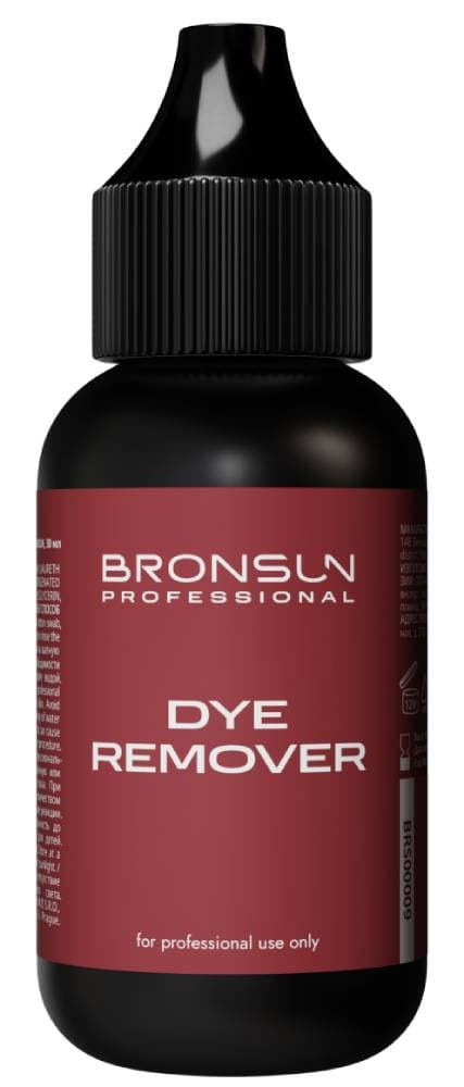 BRONSUN Ремувер для удаления краски с кожи, 30 мл