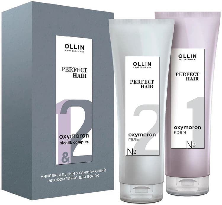 OLLIN PERFECT HAIR OXYMORON Универсальный ухаживающий комплекс 2х250мл