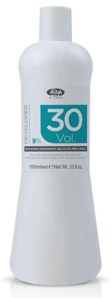 Lisap Оксидант-лосьон 9% Delicate Oxidizing Emulsion for hair 30 vol 1000 мл