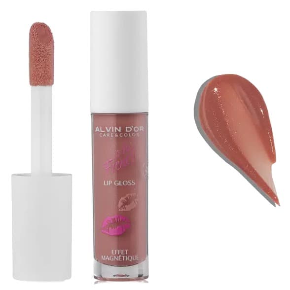 Alvin D'or A LA FRENCH Блеск для губ Effet Magnetique (тон 04 Spanish Pink), 4,5 мл