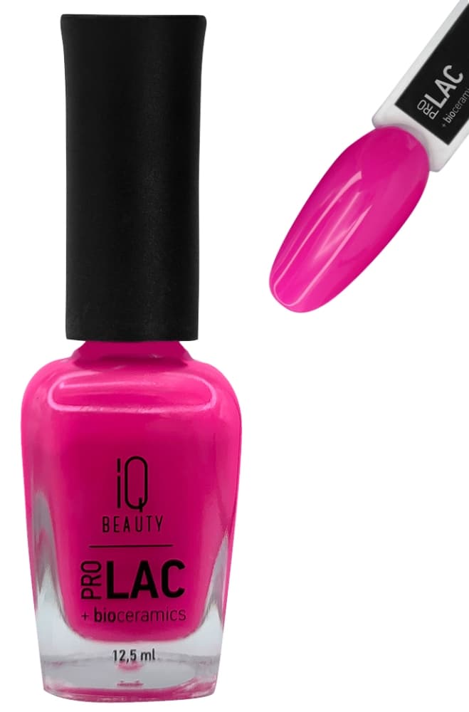 IQ BEAUTY PROLAC Лак для ногтей укрепляющий с биокерамикой 12.5 мл № 038  Rebel girl