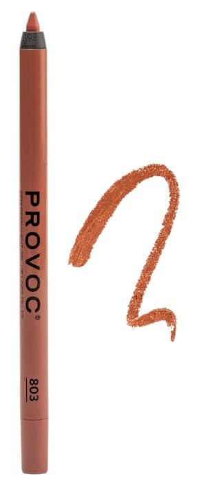 Provoc Гелевая подводка в карандаше для губ Gel Lip Liner 803 Zealess кофейно-бежевый нюд