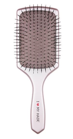 I Love My Hair FLOWERS Лаванда Щетка-лопата для волос матовая дерево/нейлон 80*245 мм 