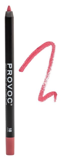 Provoc Гелевая подводка в карандаше для губ Gel Lip Liner 18 Irresistible натурально-розовый