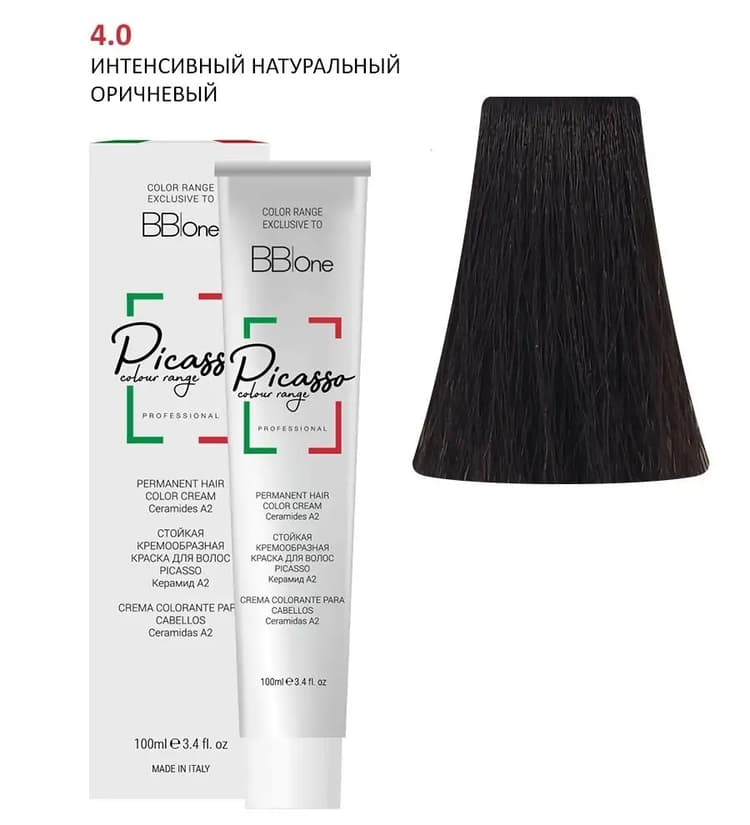 Picasso 4.0 Intense Natural Brown Крем-краска перманентная