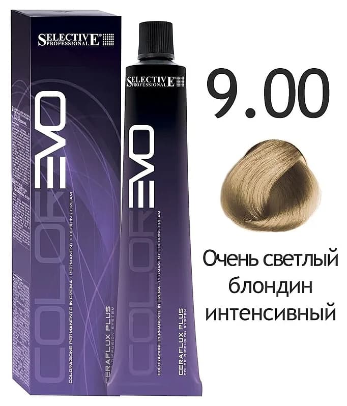 SELECTIVE COLOREVO 9.00  очень светлый блондин глубокий