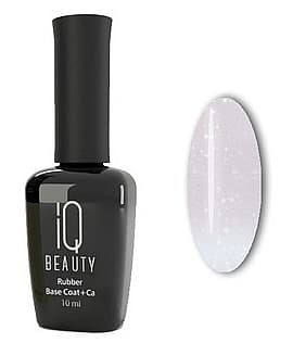 IQ BEAUTY Базовое камуфлирующее покрытие с шиммером каучуковое с кальцием, 14 Фарфор & Золото, 10 мл