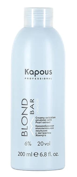 Kapous Blond Bar Кремообразная окислительная эмульсия Blond Cremoxon 6%, 200 мл