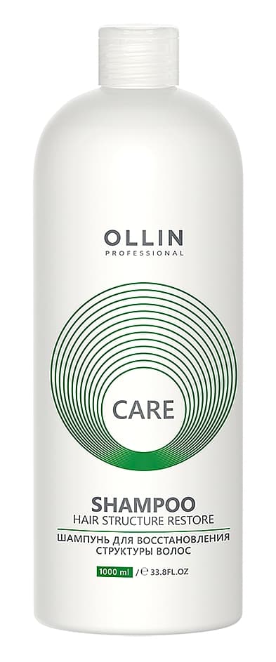 OLLIN CARE Шампунь для восстановления структуры волос 1000мл