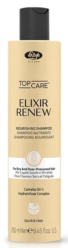 Lisap Elixir Renew Увлажняющий и восстанавливающий шампунь для сухих и поврежденных волос 250 мл